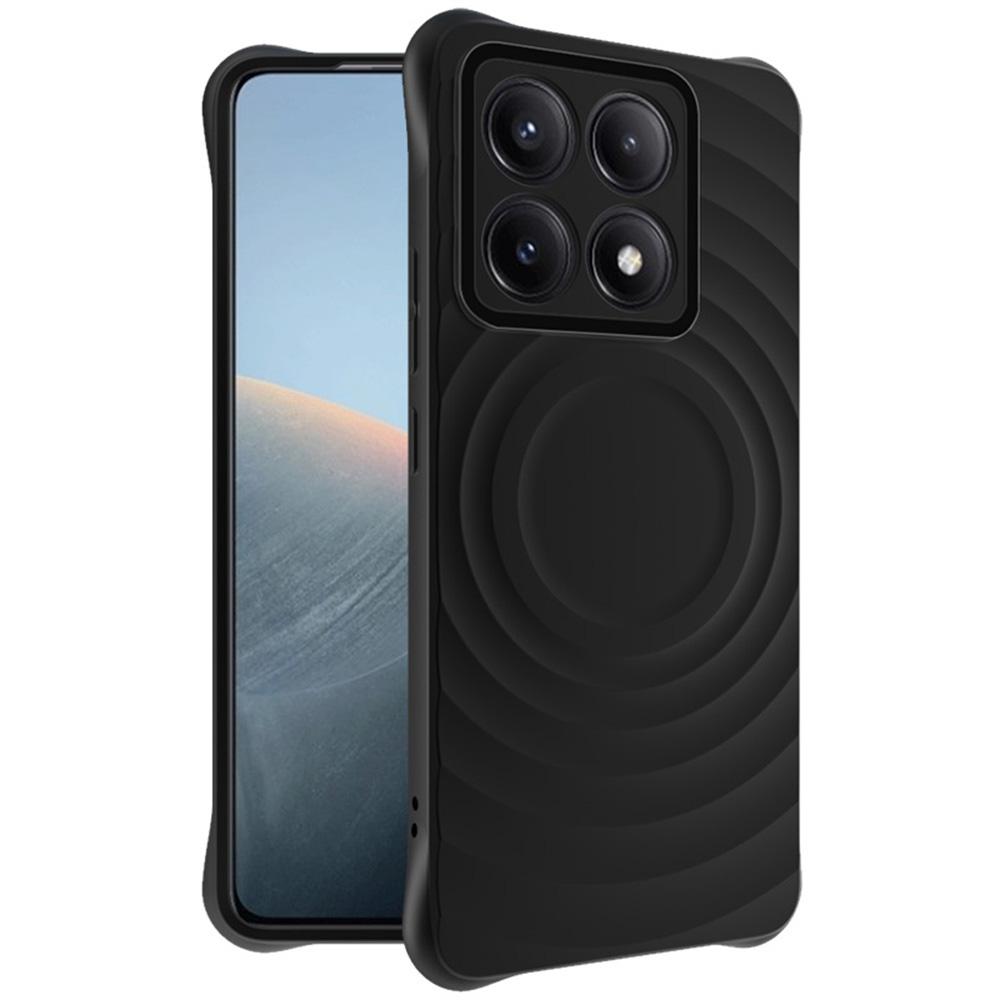 IMAK UC-6 Series for Xiaomi 14T Case Water Drop Texture Anti-Skid Matte TPU Cover