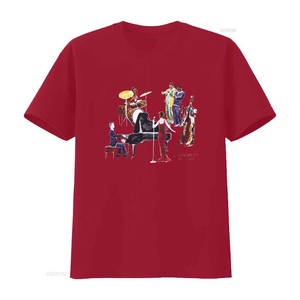 Mutimer Jazz Band Vintage T Shirt S XL vintage Washed Stylish graphic Slightly Comfortable Breathable Top For Everyday Wear
