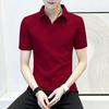 Men's Tops Breathable T Shirts Casual Regular Fit Shirts Soft Comfortable Short Sleeve Tops for Daily Life Parties Office Travel Outdoor Wear