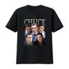 Retro tričko Chuck Bass Bootleg pro ženy a muže vintage vyprané módní Unisex top pro každodenní nošení prodyšný všestranný