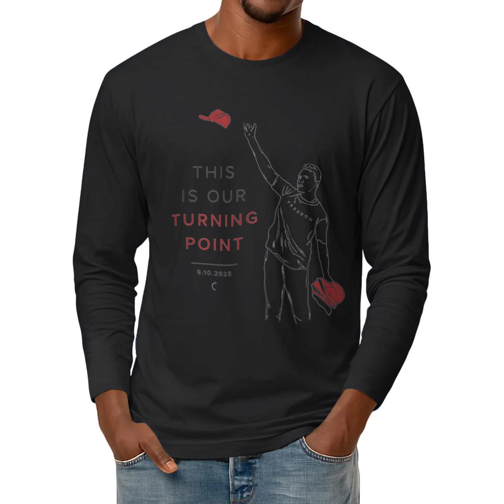 Men's Basic Round Neck Long Sleeve Bottoming Shirt Top