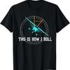 This Is How We Roll PiloT T Shirt Funny Airplane Aircraft Vintage Washed Designer Clothes Stylish Fashion Casual Slightly Homme