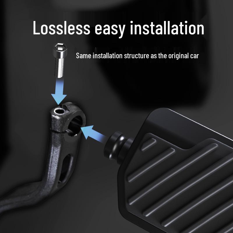 QJMOTOR Flash 300 Anti-slip Rubber Rear Brake Foot Pedal Extender