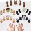 1 Set Finger Puppet Animals Squirrel Hand Finger Story Puppets Game Cat Puppy Panda Finger Dolls Toys For Children Gifts