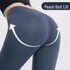 Elastische Sporthose mit hoher Taille für Damen: Schnelltrocknende, hüfthebende Yoga- und Lauftights