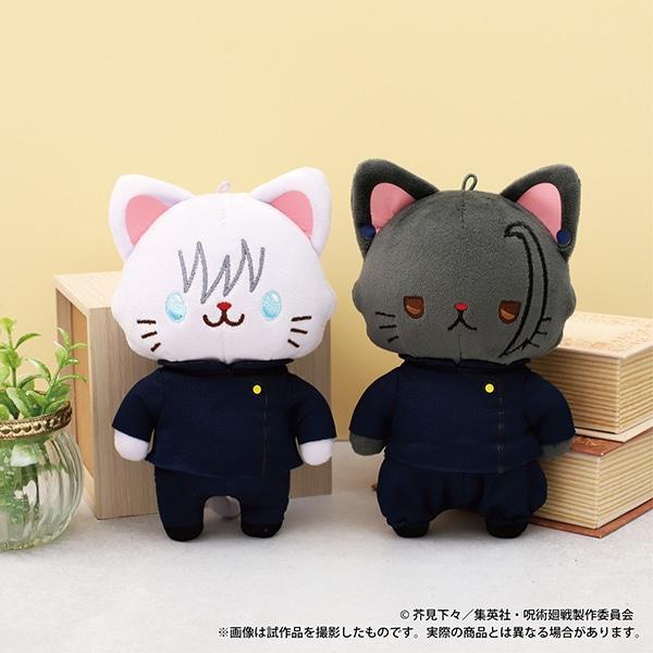 In magazzino!! Azione MOVIC Jujutsu Kaisen Stagione 2 Riassunti Con Peluche Gatto Giocattolo 15cm Suguru Getou Gojou Fushiguro Toji Carino Regalo