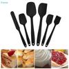 6Pcs Silicone Baking Spatula Cake Cream Spatulas Heat-Resistant Non-stick Kitchen Utensils