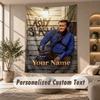 Tapestry Custom Name Text, Wall Hanging Tapestry Home Room DecorEvil Dead Ash Williams