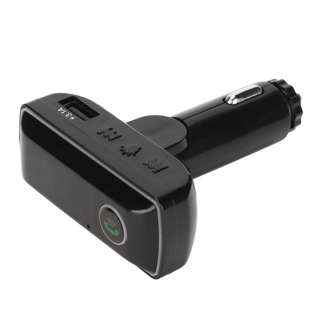 Transmissor FM Bluetooth para Carro Interface de Dados USB de Grande Capacidade Adaptador de Rádio para Carro F11