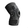 Knee Brace with Side Stabilizers Stabilizing Open Patella Encompassing Design for