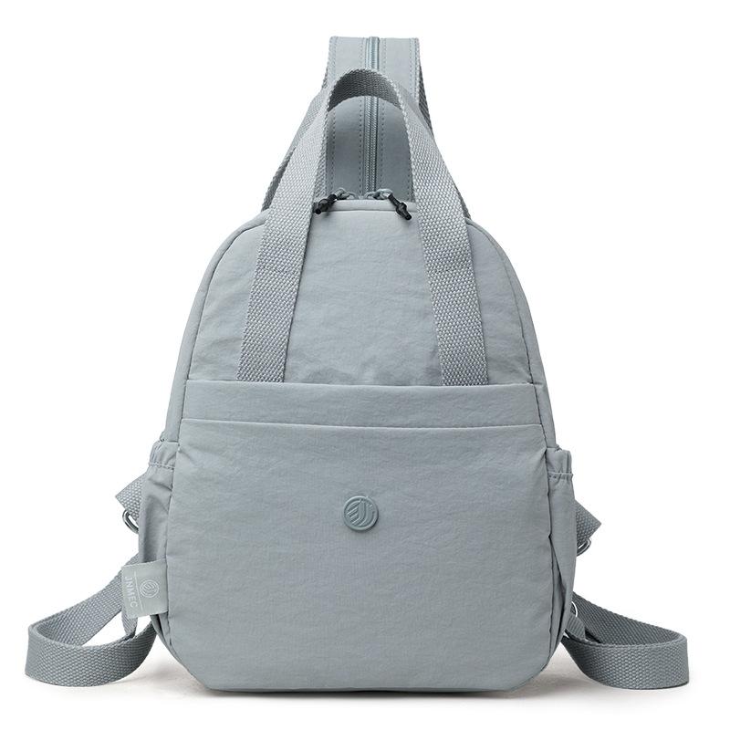 

Женская сумка Многофункциональный рюкзак Нейлоновая нагрудная сумка Многослойная наплечная сумка кроссбоди синий