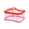 New Transparent Storage Bag Pouch with Zipper Carry Handle for Lego Small Building Blocks Toy Home Organization Outdoor Travel