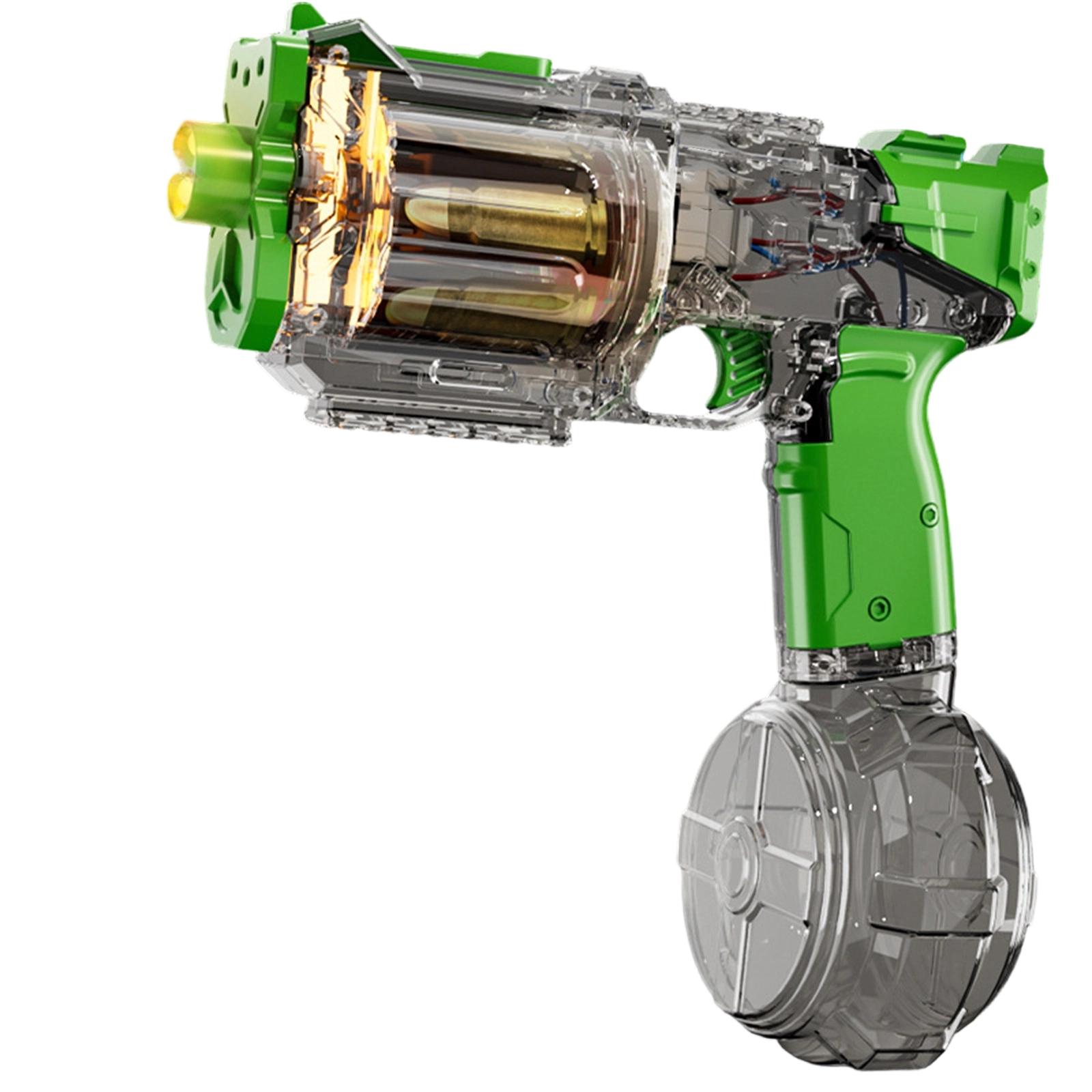 

Induction Flashing Revolver Electric Water With Mechanical Linkage And Retraction, Suitable For Children s Summer Outdoor Water Festival. One Size