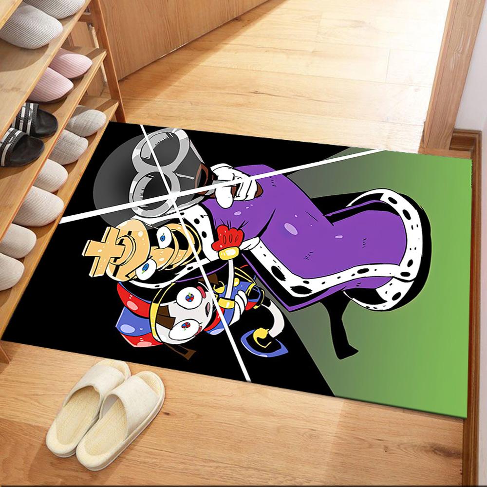I tappeti quadrati stile The Amazing Digital Circus sono un'ottima scelta per soggiorni, camere da letto, decorazioni per la casa e come regali.