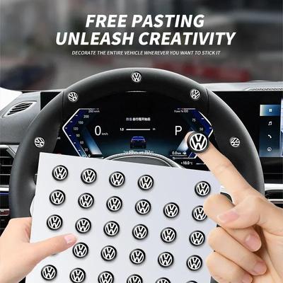 Nové 10ks Samolepky na auto Dekorace Ochrana Detaily Pro Volkswagen VW Golf GTI Tiguan Jetta Transporter Passat T5 Auto Příslušenství