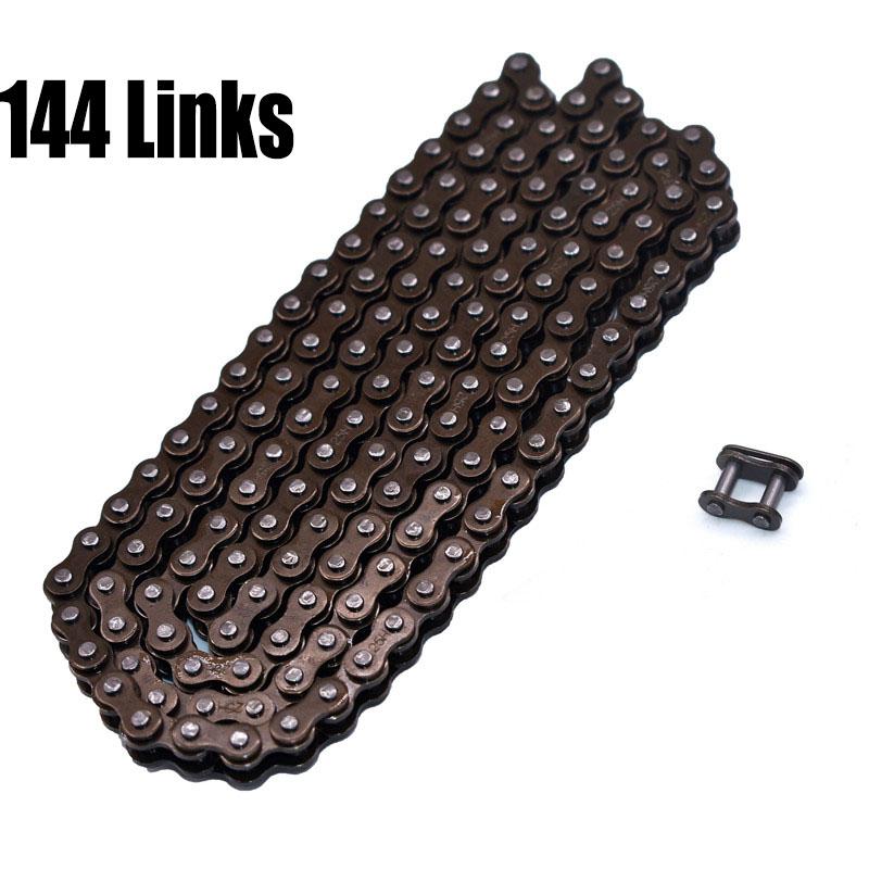 84 96 136 142 144 152 158 Link 25H Chain with Spare Master 47cc 49cc 2 Stroke Engine ATV Quad Go Kart Dirt Pocket Mini Motor