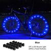 2026 New Colorful LED Wheel Lights Front and Rear Spoke Lights Cycling Decoration Tire Strip Light Accessories Bicycle Lights