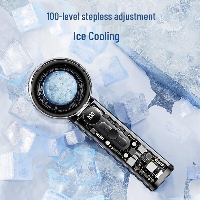 Su Mi X05 Transparent Mecha High-Speed Handheld Cooling Fan