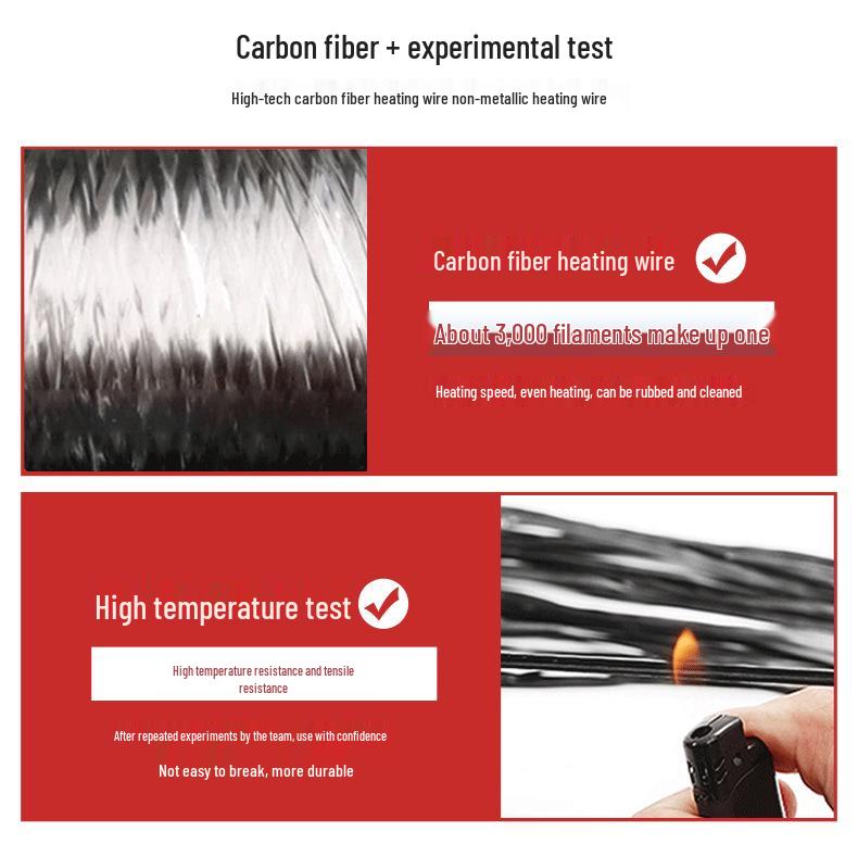 Men's Dual-Control USB Heated Cotton Coat with Nine-Zone Electric Heating