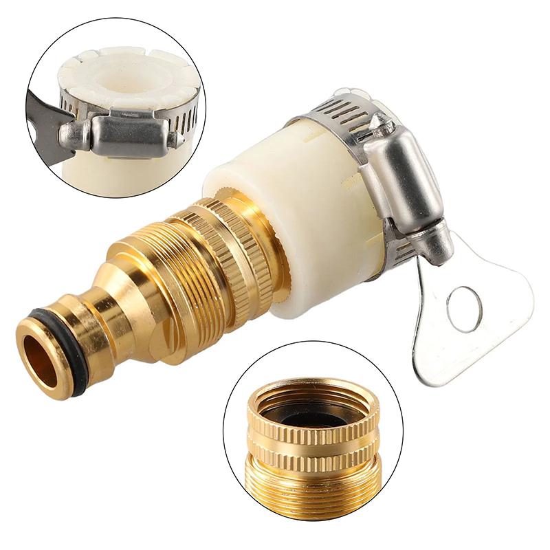 Tap Connector Garden Water Hose Pipe Fitting Faucet Adapter Watering Garden Tools 1Pcs Universal Hose Tap Adapters Faucet