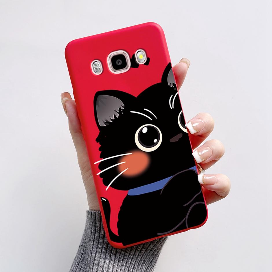 For Samsung Galaxy J7 2016 Novel Style Painting Back Cover Coque For Samsung Galaxy J7 2016 Cute CartoonThick Fashionable Shells