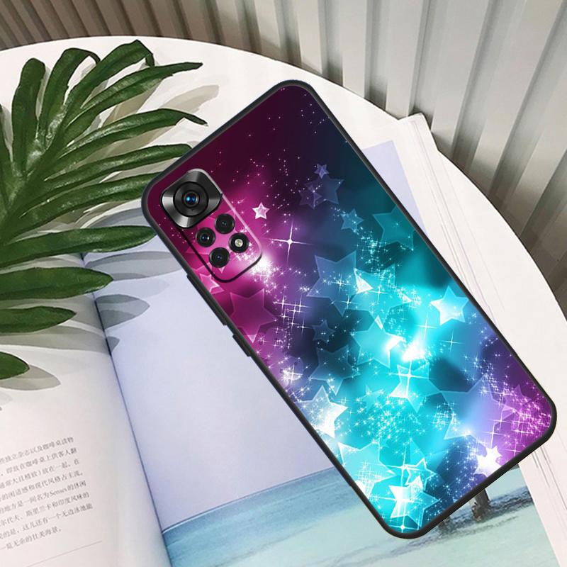 Bright Stars Art Funda For Xiaomi Redmi Note 14 13 10 11 12 15 Pro Plus Case For Redmi 15C 14C 10C 12C 13C 15