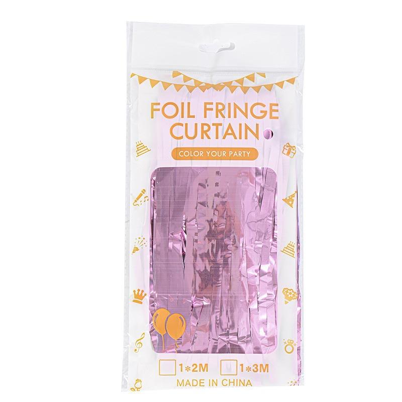 Bright Rain Curtain Background Wall Fringed Rain Curtain Wedding Stage Birthday Party Decorative Rain Curtain