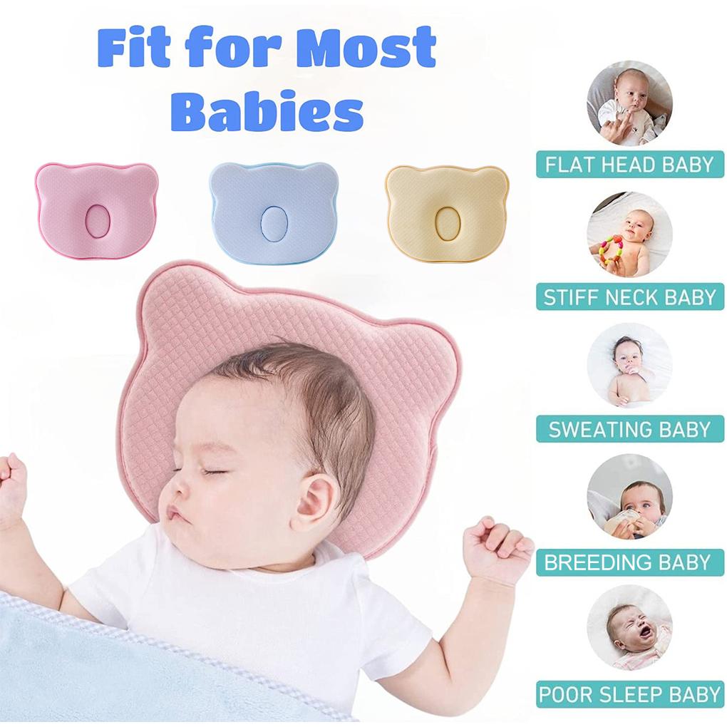 Sleeping Pillow Head Shaping Baby Cushion Breathable Nursing Portable Toddlers Newborn Protection Headrest Positioner