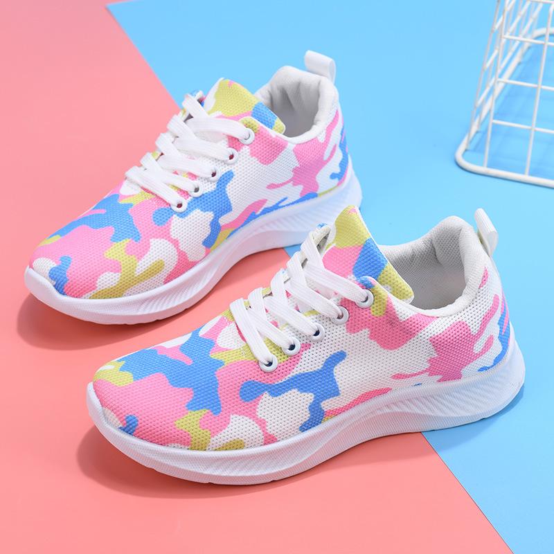 

Женская обувь с леопардовым принтом, новые женские туфли, повседневные туфли для мам, носки, сетчатая обувь, спортивная обувь на мягкой подошве для женщин 38 розовый