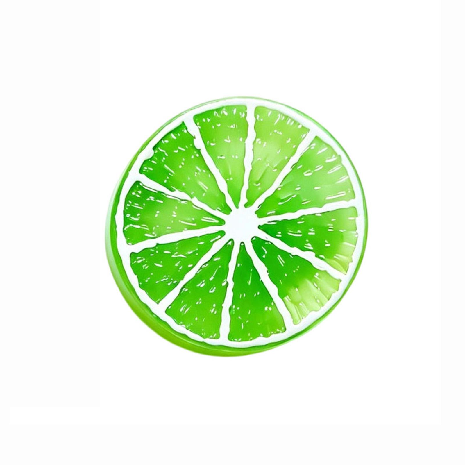 

Fruit Slice Stress Relief Toy Citrus Shaped Sensory Fidget Toy Soft Silicone Squishy Squeeze Toy for Anxiety and Focus One Size зелений