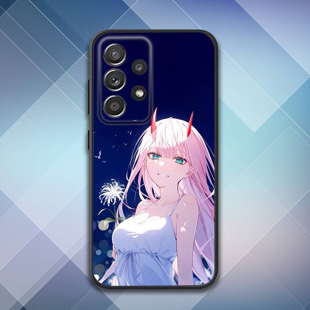 

Zero Two Anime Phone Case For Samsung S25,S24,S21,S22,S23,S30,Ultra,S20,Plus,Fe,Lite,Note,10,9,5G Black Cover Samsung S25