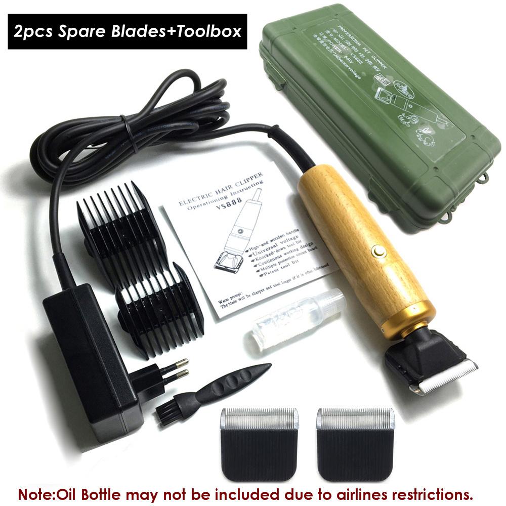 Profesionální vysoce výkonný 55W stroj na stříhání domácích mazlíčků Holicí strojek na vyžínání psů 888 Animals Cat sekačka Elektrická H Cuttg he Europe