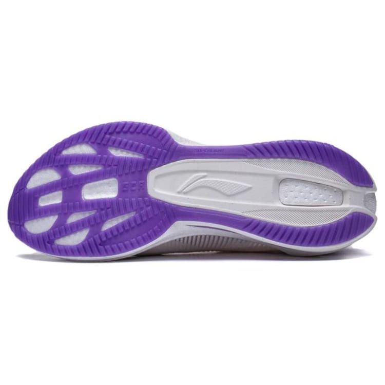 Li Ning Super Light 20 Casual Cushioning Slip Resistant Abrasion Resistant Low Top Sprint Running Shoes Women's ARBT002-10