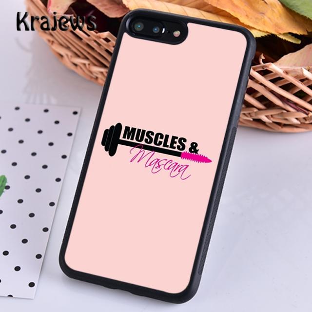 Krajews Fitness Bodybuilding Gym Husa telefon pentru iPhone 14 5 6s 7 8 plus X XR XS 11 12 13 pro max Samsung S21 S22ultra Plus
