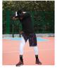 Men's Seven-Point Honeycomb Compression Basketball Pants with Knee Protection