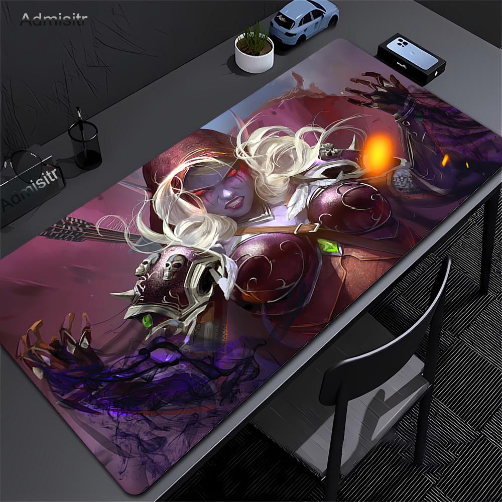Anime Mousepad World of Warcraft Gamer Gaming Mouse Pad Pc Computer Accessories Desk Mat Xxl Game Mats Deskmat Office Mause Pads