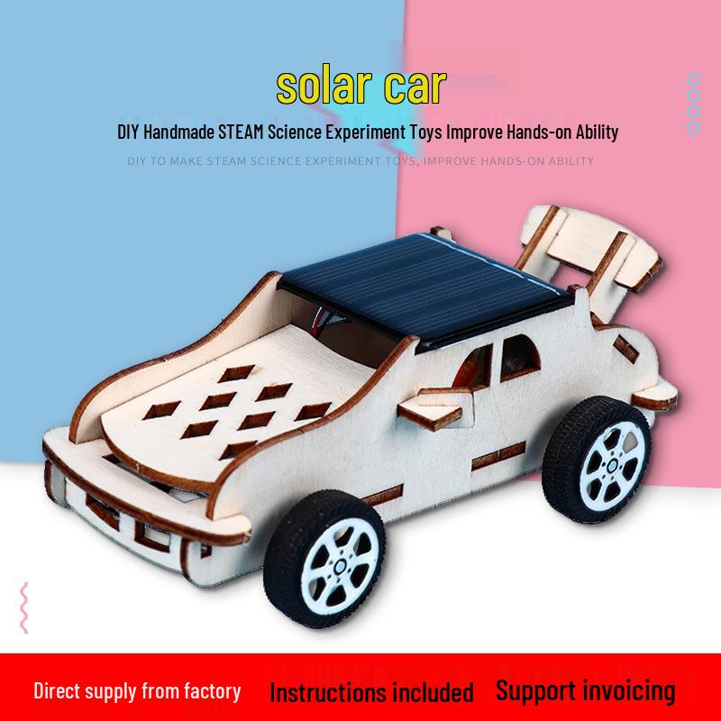 

DIY Solar Car STEM Kit: Educational Science Toy for Students