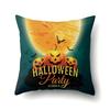 Halloween Pillowcase Car Waist Pillow Pumpkin Sofa Cushion Cover Office Home Living Room Pillowcase