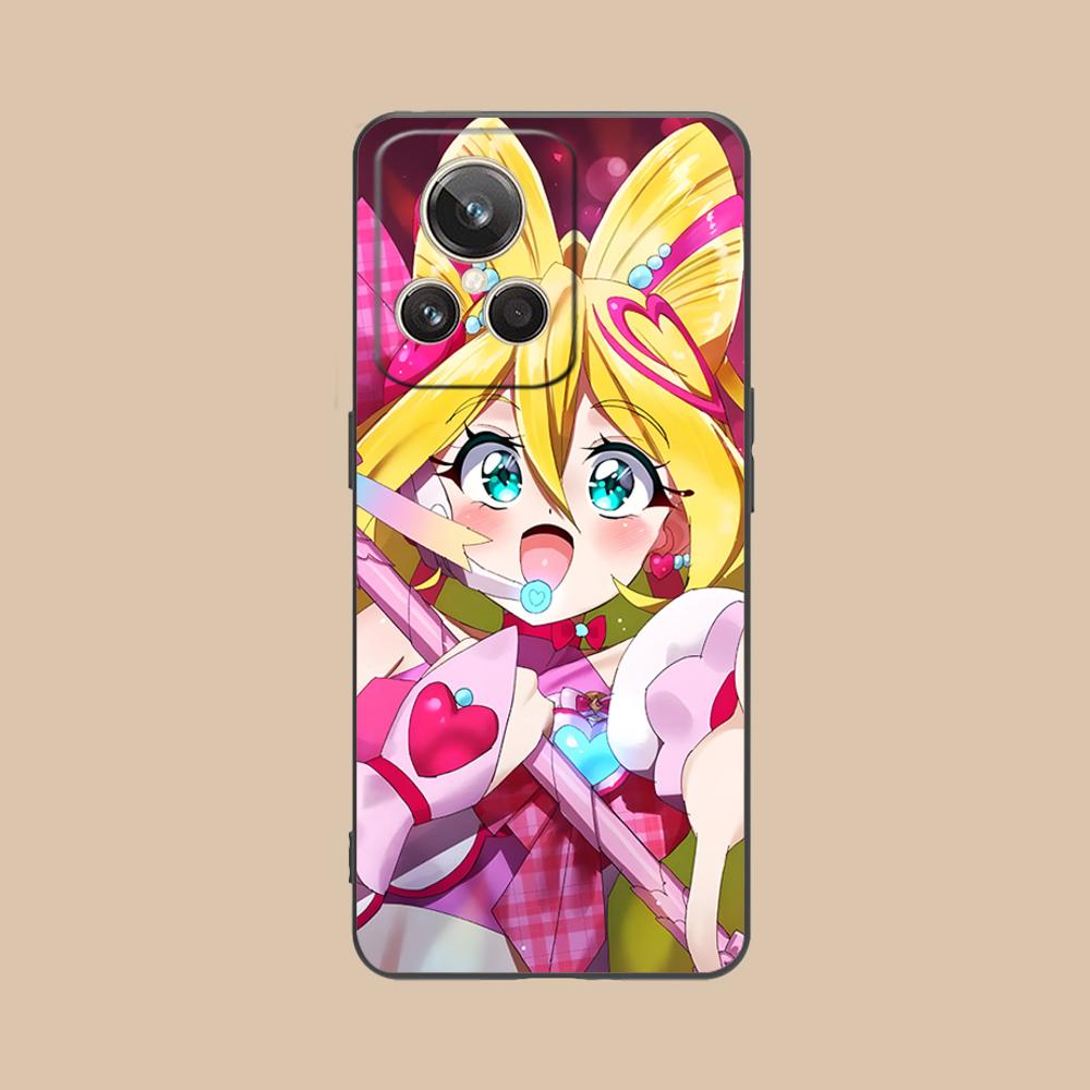 Sakura Uta Cure Idol Matte TPU Mobile Phone Case for Realme 15 14 13 12 11 10 9 Pro Plus T i Lite 5G Colorful Printing Cover