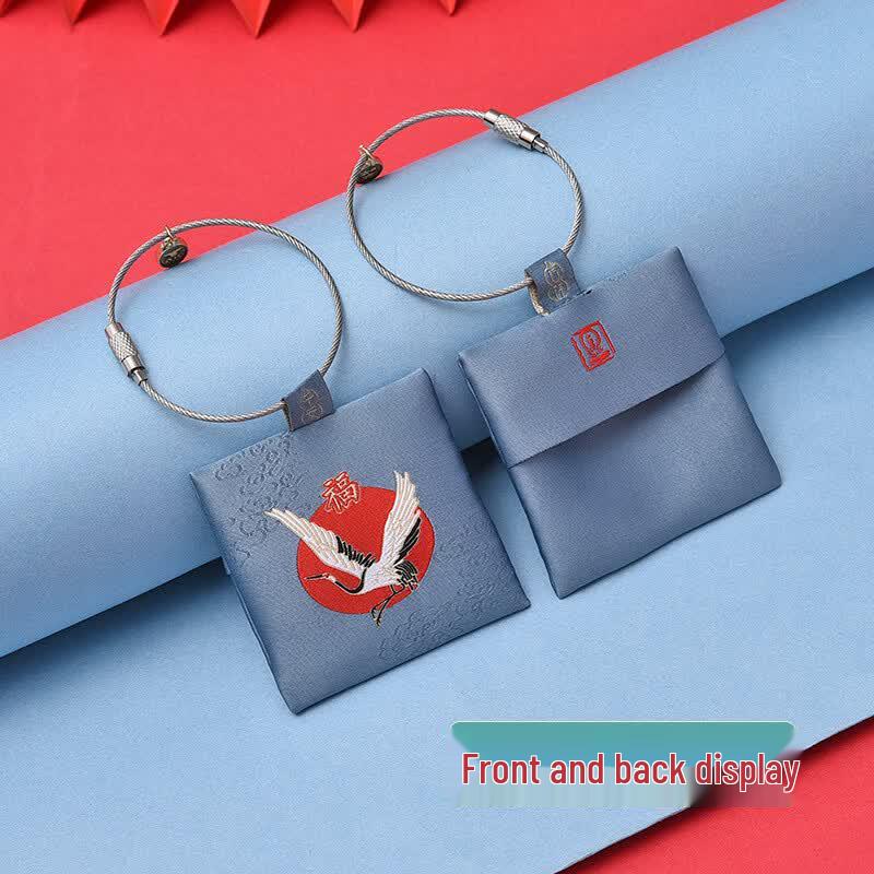Changbaosen Traditional Empty Sachet Keychain (5-Pack)