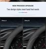 Universal Genuine Leather Anti-slip Steering Wheel Cover for Baojun Models