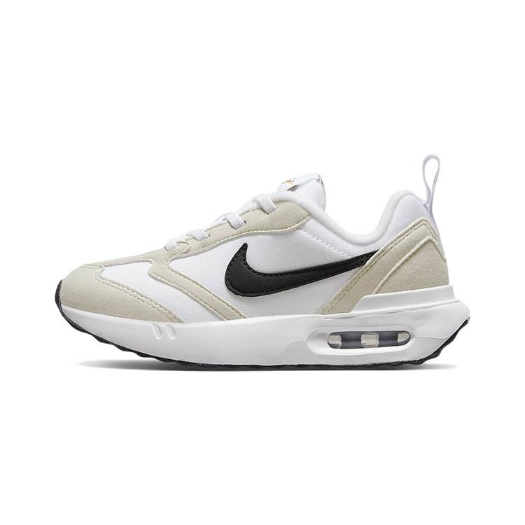 

Nike Air Max Dawn Cushioning, Wear Resistant Low top Sports Casual Shoes White Black Children Aged 3 7 Years Old DC9318-102 28