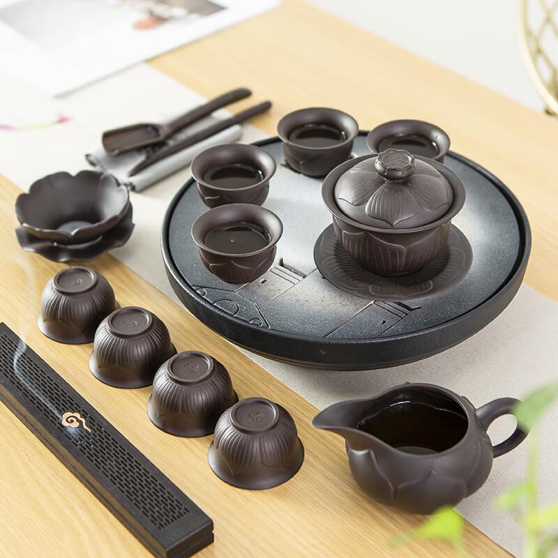Dehua Zisha Porcelain Tea Set
