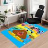 Custom Name Hey Duggee Printed Carpet, for Office Chair Living Room Bedroom Kitchen Room Decor Gifts.