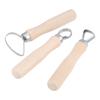 JR2 10  10Pcs DIY Wax Carving Pottery Shapers Tools Clay Sculpture Tools Set Accessories