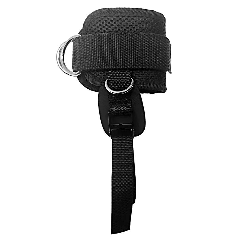 Ankle Support D-Ring Ankle Strap Leg Fitness Thigh Straps Padded Colors for Gym Cable Machines Thigh Straps Fits Men & Women