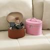 Large-Capacity Pu Leather Cosmetic Box With Internal Storage Box Detachable Hand-Held Cosmetic Bag Zipper Travel Bag