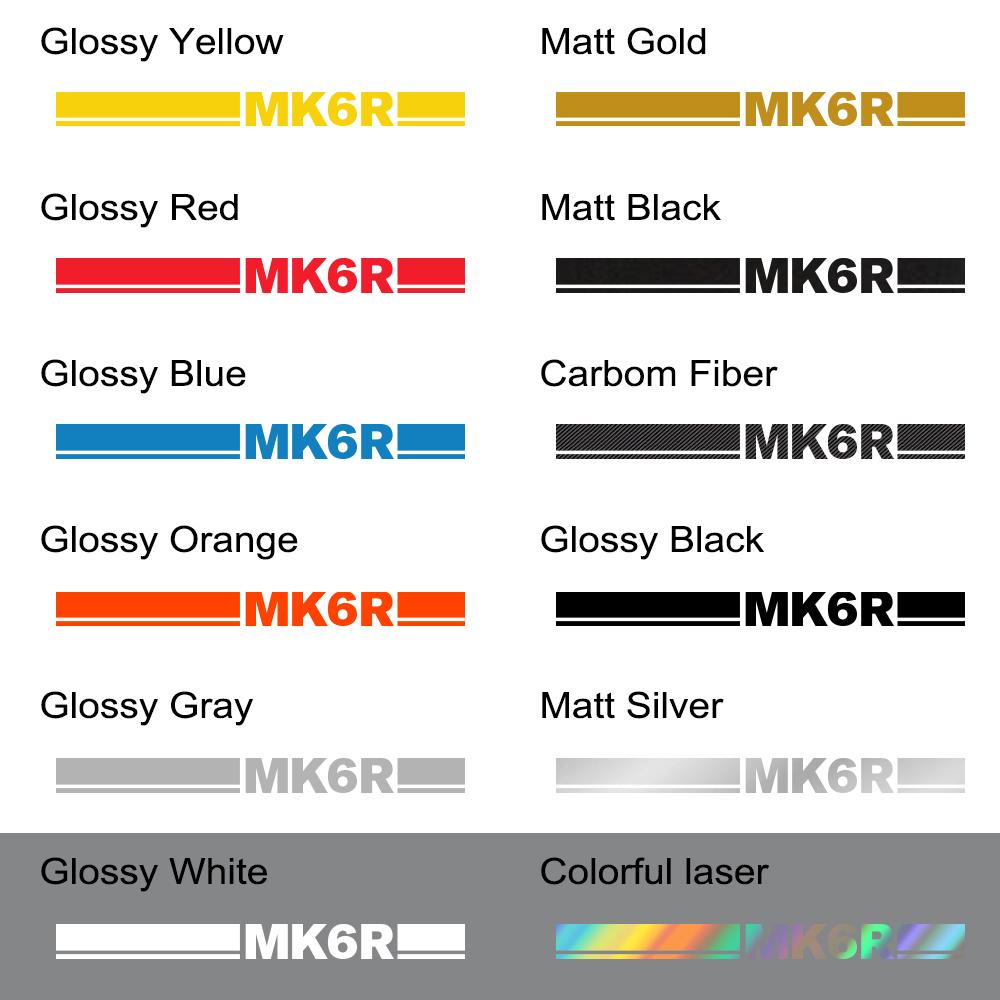 Car Styling Hood Stickers Sport Decals Auto Tuning Accessories For Volkswagen VW Golf 4 5 6 7 8 POLO MK6R MK7R MK4R MK5R MK8R Gj8