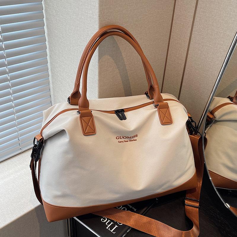 Travel Bag Women's Fashion Large-capacity Short-distance Travel Storage Luggage Bag Hand-held Wet and Dry Separation Sports Fitness Bag Men