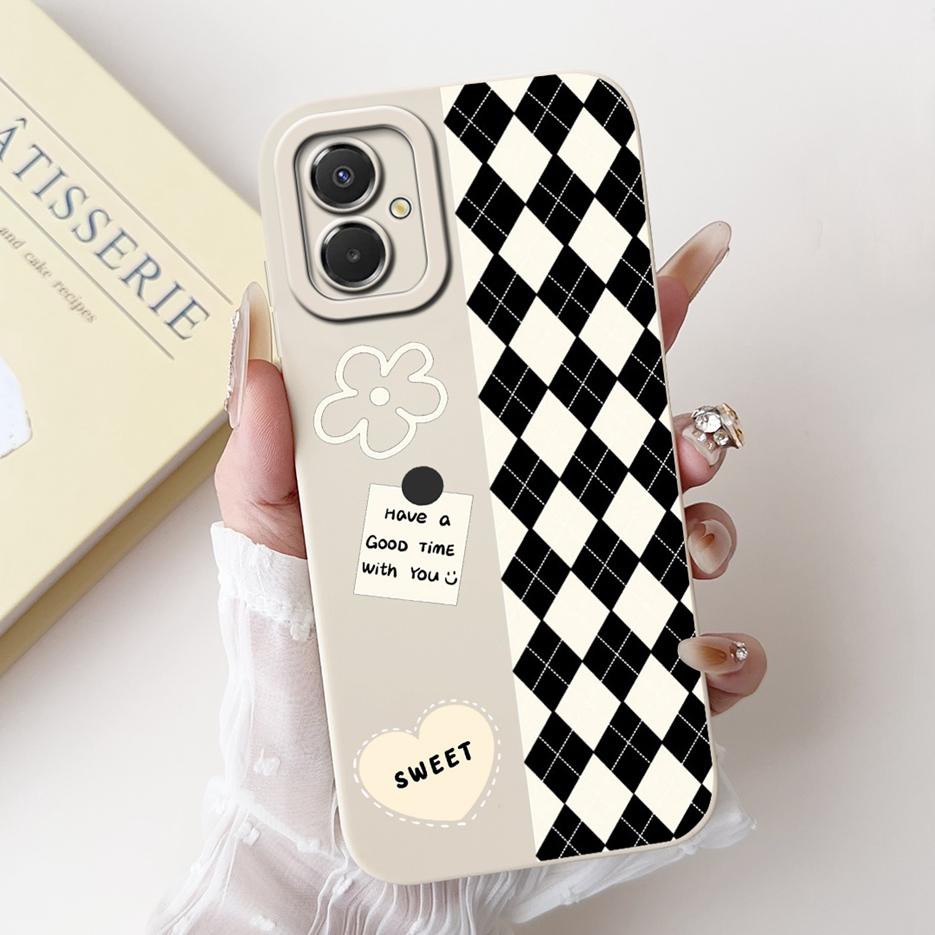 For Samsung Galaxy A07 4G Case Luxury Art Painted Cover Shockproof Phone Case For Samsung A07 A 07 4G SM-A075F Soft Fundas Coque